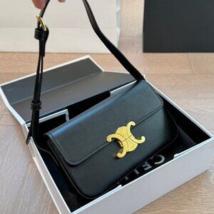 ✨✨CELINE SHOULDER BAG CLAUDE IN SHINY CALFSKIN✨✨